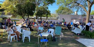 Actividades con las familias en los jardines municipales