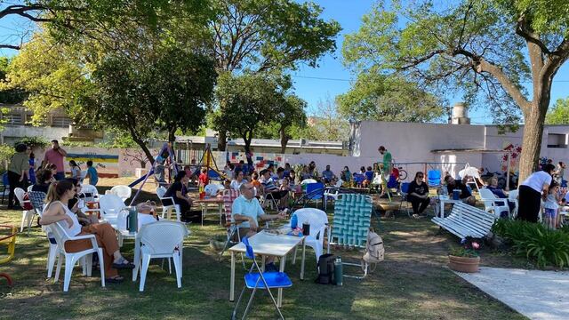 Actividades con las familias en los jardines municipales