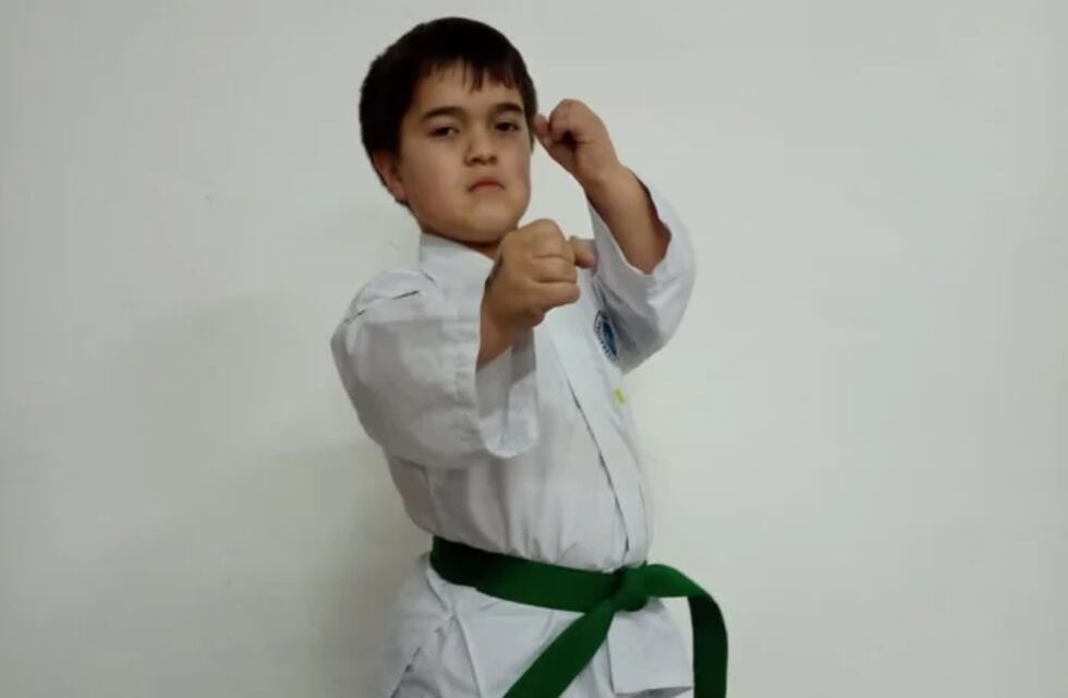 Con 12 años, el comodorense Fausto Ramos participará del Sudamericano de Taekwondo en Brasil