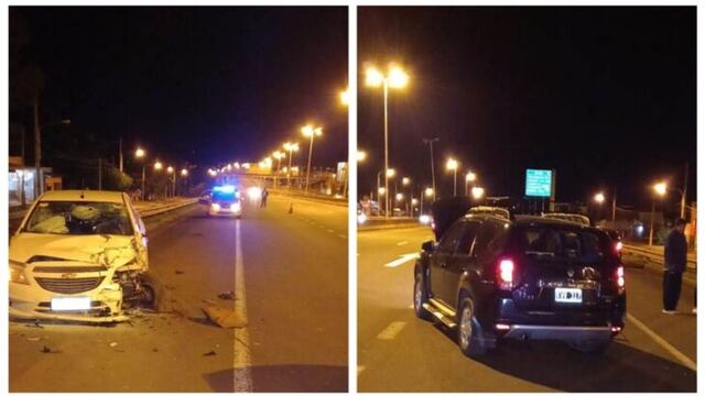 Siniestro fatal: choque múltiple dejó como saldo a un gendarme fallecido