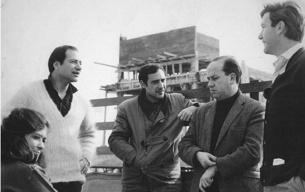 Grupo Espartaco: Elena Diz, Espelilio Bute, Carlos Sessano, Juan Carlos Sánchez y Mario Mollari