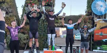 Matías Pollio se adjudicó la Rural Bike de Monte Hermoso.