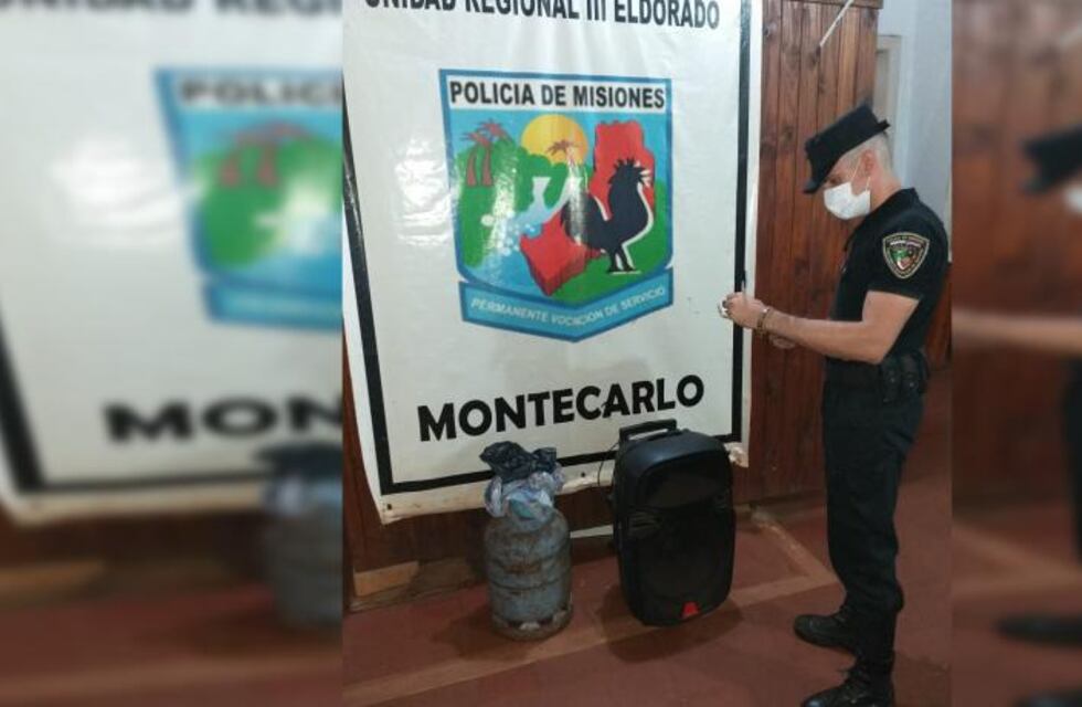 Un hombre detenido y varios elementos recuperados en Montecarlo