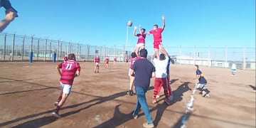Caciques vs Los Tordos en la penitenciaría de Almafuerte, Luján de Cuyo.