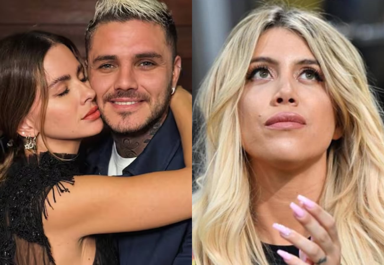 China Suárez, Mauro Icardi y Wanda Nara