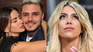China Suárez, Mauro Icardi y Wanda Nara