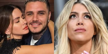 China Suárez, Mauro Icardi y Wanda Nara