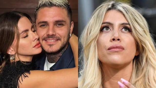 China Suárez, Mauro Icardi y Wanda Nara