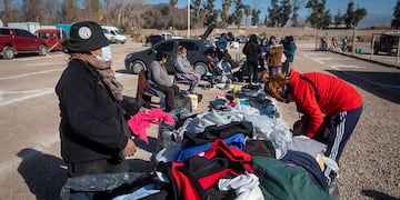 Los feriantes de Cabín 9 volverán a manifestarse en Pérez
Foto: Ignacio Blanco / Los Andes