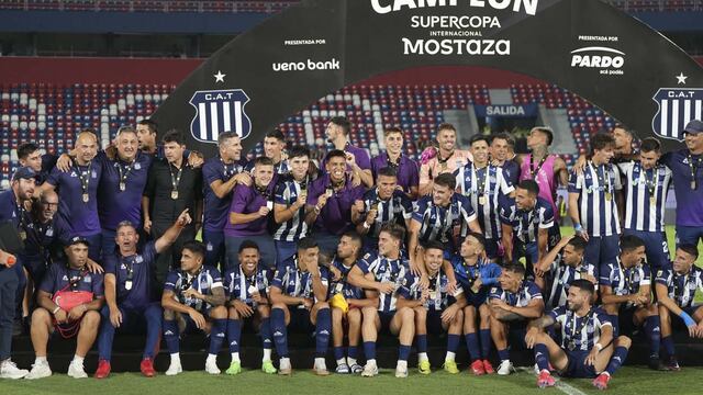 Talleres campeon de la supercopa internacional (AP)