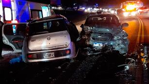 El trágico choque en Rumipal. (Policía)