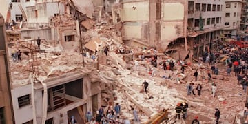 Atentado a la AMIA. Foto: archivo.