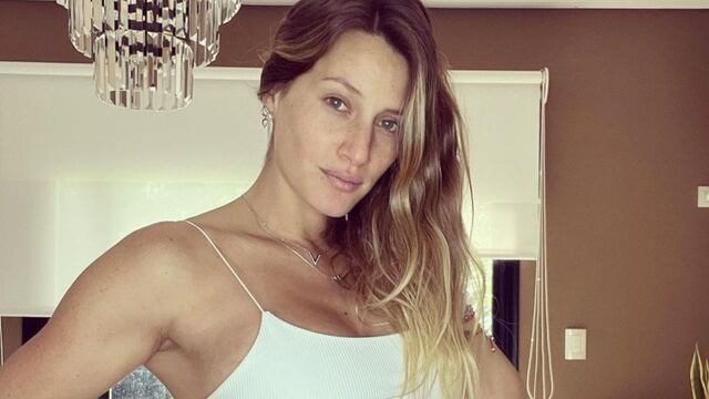 Mica Viciconte sorprendió al posar con un conjunto de lencería diminuto