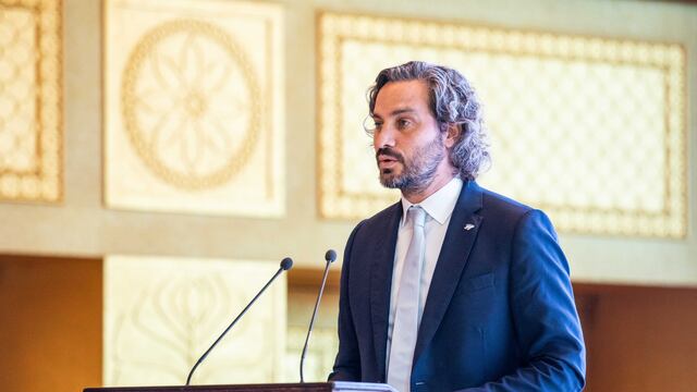 Santiago Cafiero se mostró crítico contra las sanciones hacia Venezuela, Cuba y Nicaragua. Foto: Cancillería.