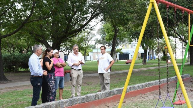 Avanza el proyecto de modernización de la Plaza De La Democracia