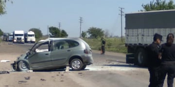 Accidente fatal sobre ruta 33 entre Pujato y Zavalla (Rosario 3)