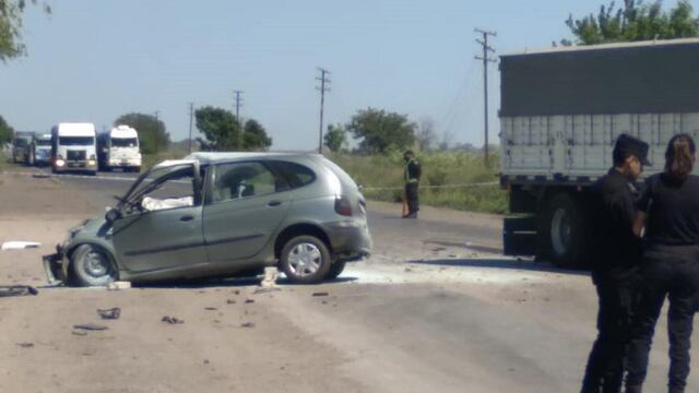 Accidente fatal sobre ruta 33 entre Pujato y Zavalla (Rosario 3)