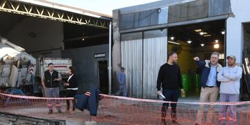 El intendente Luis Castellano recorrió el Obrador y el Corralón