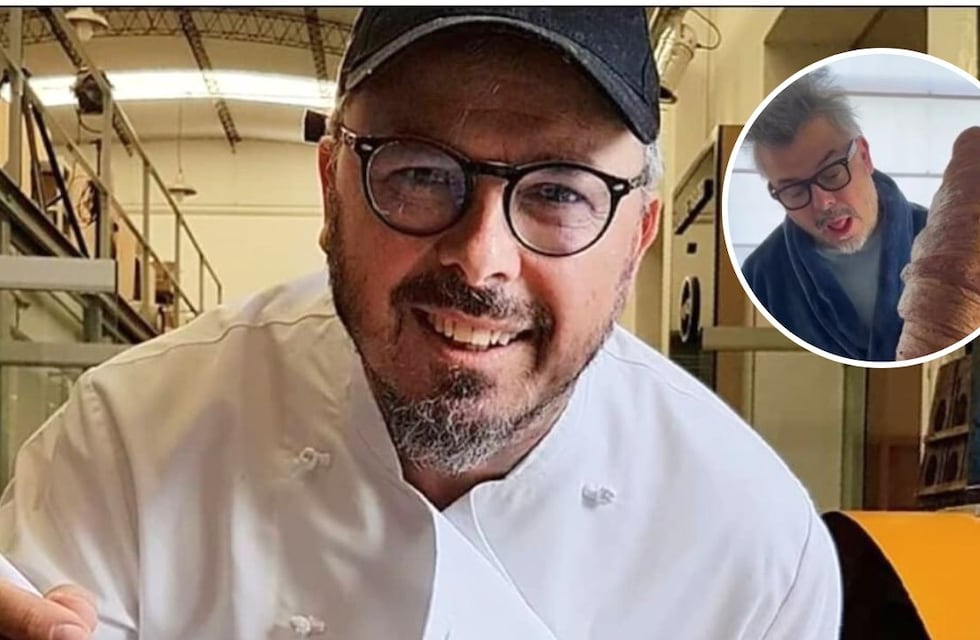 El mega desayuno de Donato De Santis que se volvió viral: café y medialuna gigante