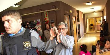 El pastor evangélico de Las Perdices, Víctor Paredes, condenado por abuso sexual.