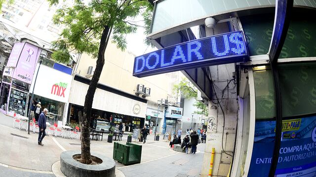 Cotización del dólar blue en Córdoba.