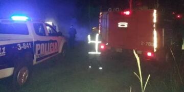 Un depósito fue totalmente destruido por el fuego en Apóstoles.