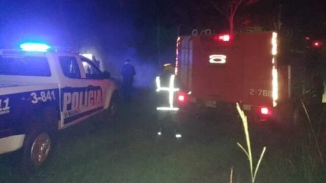 Un depósito fue totalmente destruido por el fuego en Apóstoles.