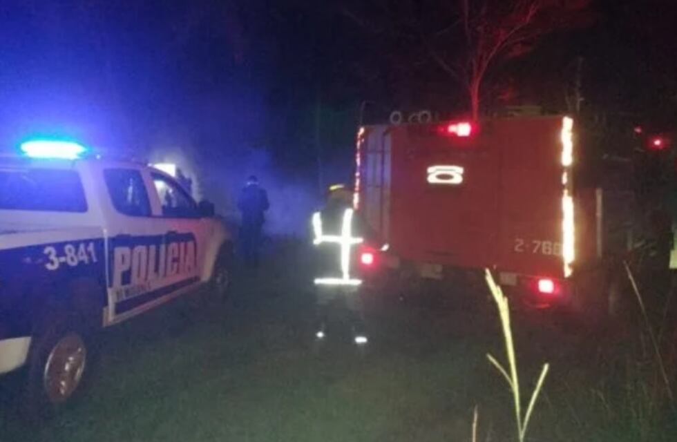 Un depósito fue totalmente destruido por el fuego en Apóstoles