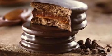 Un alfajor de 300 kilos se produce en una ciudad de la provincia de Córdoba.