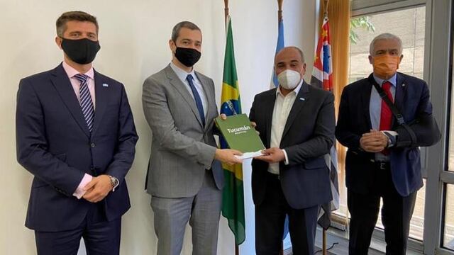 El gobernador Juan Manzur gestiona el regreso de los vuelos de Tucumán a San Pablo