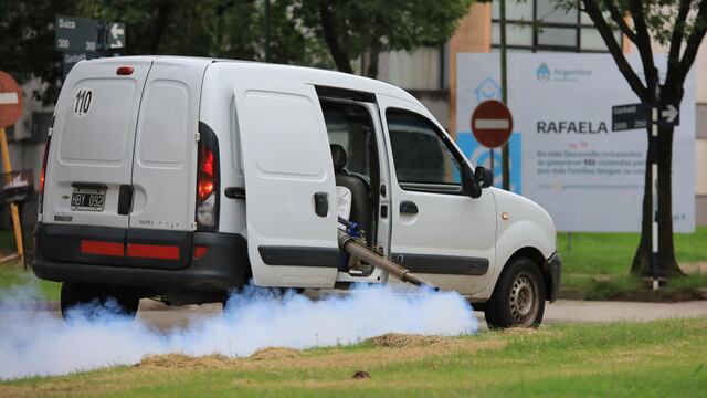 Fumigación en los barrios de Rafaela