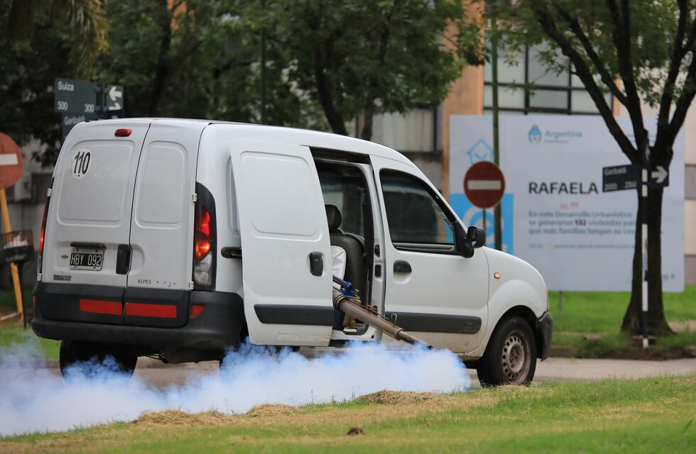 Dengue: sin circulación viral, inició la fumigación en los barrios
