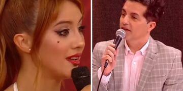 Flor Vigna y Ángel de Brito