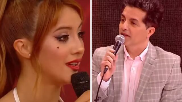 Flor Vigna y Ángel de Brito