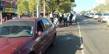 Realizó una mala maniobra en Encarnación y provocó un siniestro vial: dos misioneras heridas.