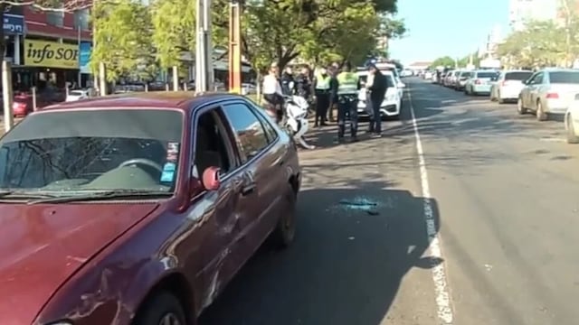 Realizó una mala maniobra en Encarnación y provocó un siniestro vial: dos misioneras heridas.