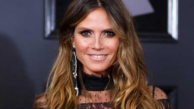 Heidi Klum aprovechó el calor y posó con transparencias y mucha piel