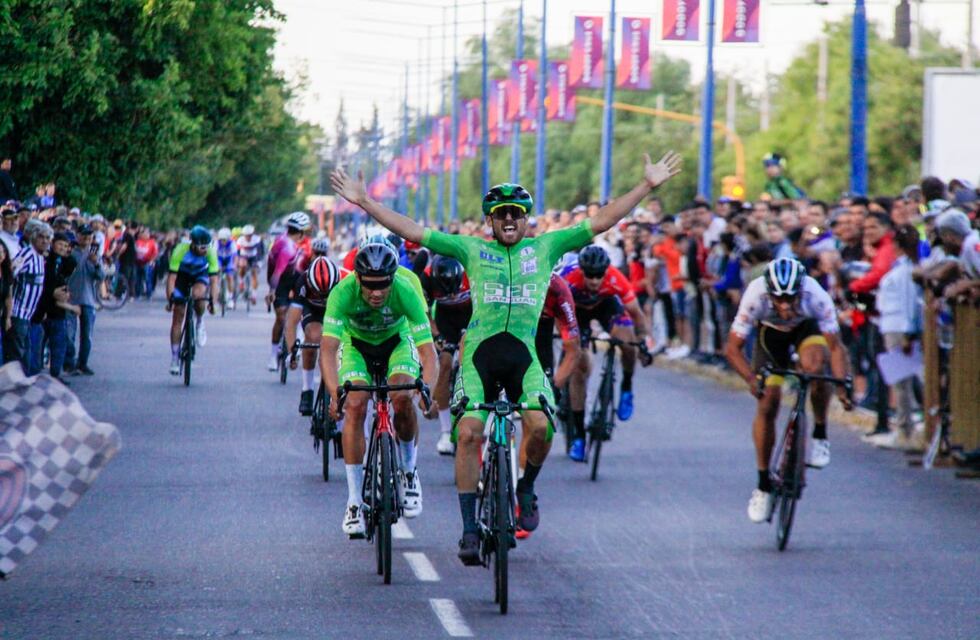 La Vuelta de Mendoza 2023 tiene líder: Marcos León Rodríguez se quedó con el Prólogo de Godoy Cruz
