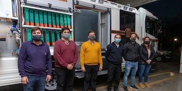 Los Bomberos Voluntarios de Pérez presentarán la autobomba de manera oficial a la población (Facebook Comuna de Soldini)