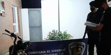 El Soberbio: recuperan una moto que había sido denunciada como robada
