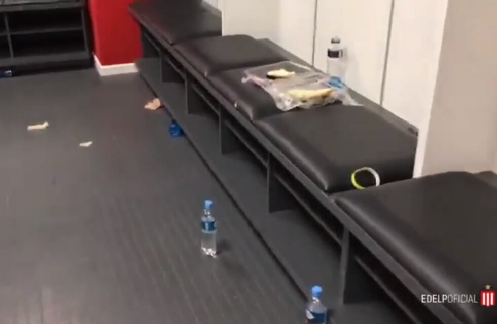 Estudiantes escrachó a San Lorenzo por cómo dejaron el vestuario