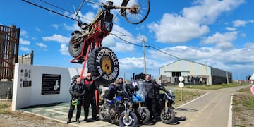Motociclistas de Iguazú recorrieron 10.997 kilómetros desde Puerto Iguazú hacia Ushuaia