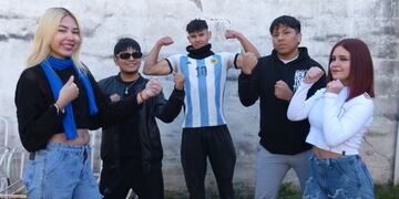 Nerea Salces, Mauricio Gutiérrez, Nahuel Aguilera, Paul Llanes y Abril Borgna, finalistas de New City Pal "El Reality".