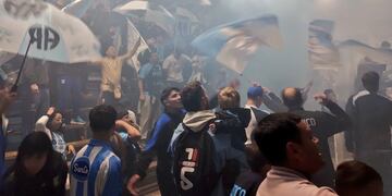 Banderazo de Atlético de Rafaela