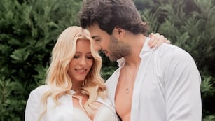 NIcole Neumann y José Manuel Urcera esperan su primer hijo juntos. La modelo compartió un mensaje para el automovilista. (Instagram @nikitaneumannoficial).