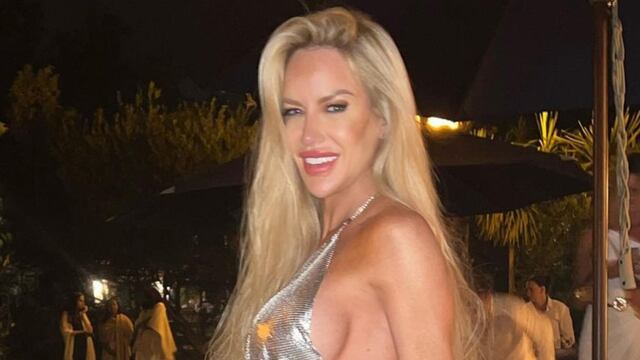 Luciana Salazar cautivó en las redes. Foto: Instagram.