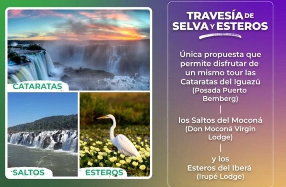 Disfrutá de una travesía única de la mano de Misiones Maravilla EVT