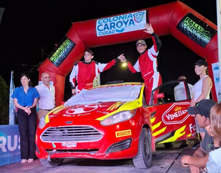 Mario y Nicolás Bruno Arroyito Rally Cordobés