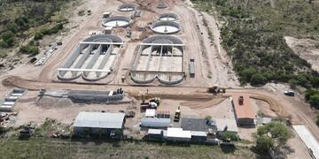 Obra de cloacas Mina Clavero