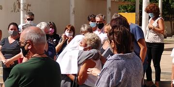 Sepelio de Marta Berra